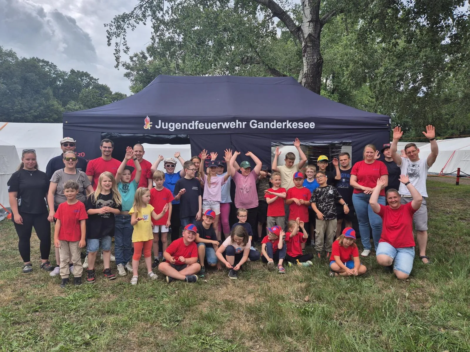 Jugendfeuerwehr Ganderkesee im Zeltlager